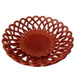 Handmade ceramic basket from Vallauris, signed Alichon