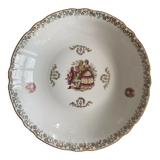 Fragonard-inspired porcelain dish