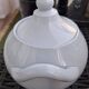 Pastel blue sugar bowl Sarreguemines France