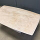 Vintage travertine dining table, 1970s