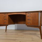 Teak Desk by Svend Åge Madsen for H.P. Hansen, 1960s