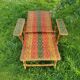 Rattan recliner