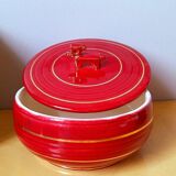 Art Deco ceramic box.