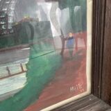 Framed oil “mill” 1981