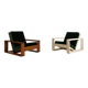 Jean royère in the style of, pair of armchairs, france, circa 1940