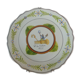 Decorative Plate The Nation 1791