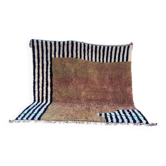 Tapis marocaine de oued zam fait main traditionnelle taille 150 x 250 cm