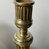 Bougeoir ancien en laiton