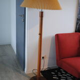 Scandinavian wooden lamppost