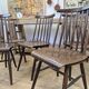 Chaises Fanett vintage