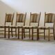 Vintage 1960s Danish Oak Dining Chairs style of Henning Kjærnulf, Denmark