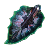 Plat feuille Vallauris