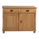 Antique pine buffet – European rustic furniture with drawers – circa 1900