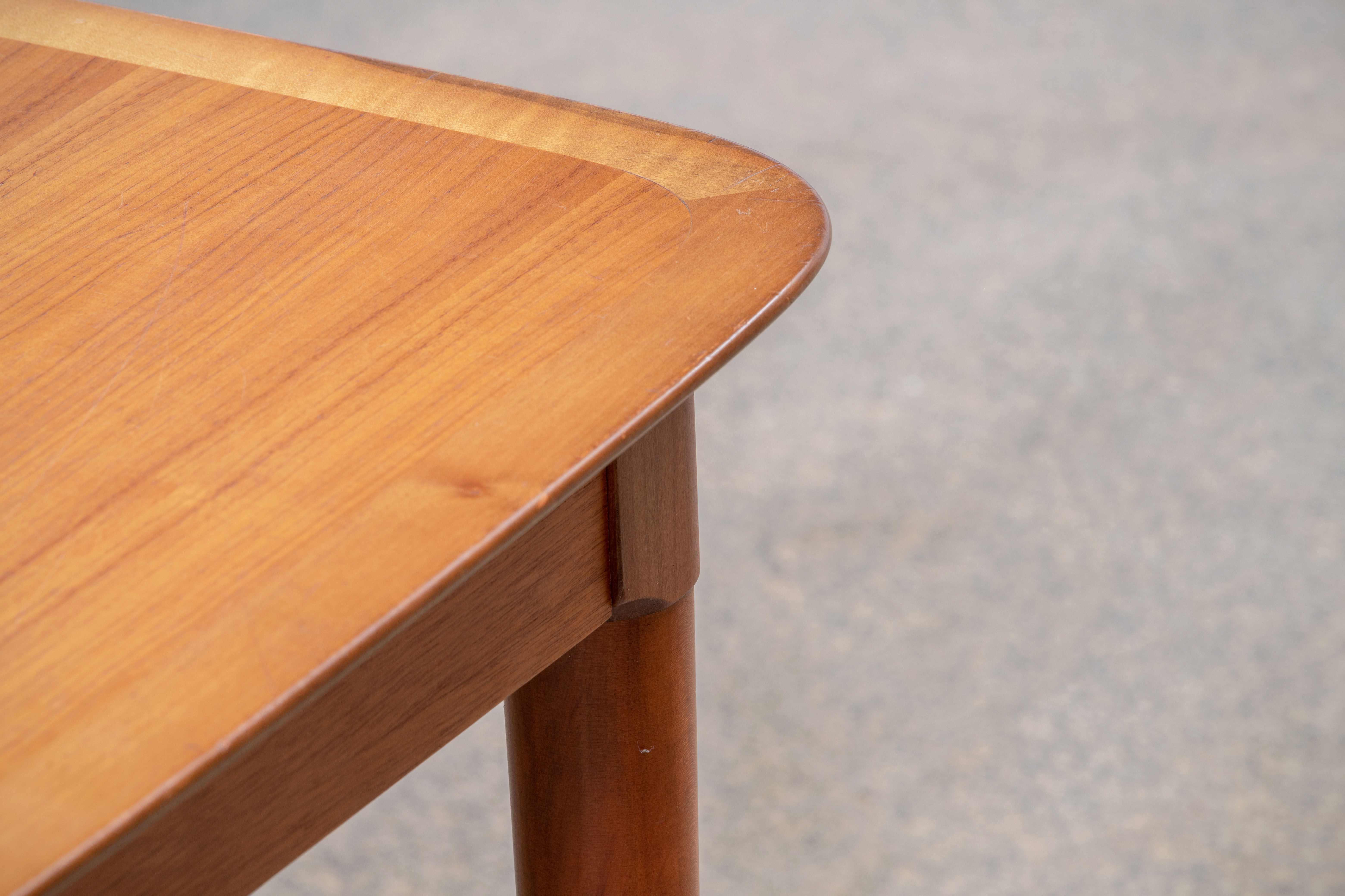 Scandinavian vintage extendable table double extension 1960