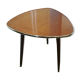 Table basse formica marron