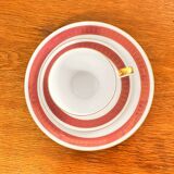 Trio, service de petit-déjeuner, New Look, Kahla Volkstedt, Allemagne années 1960.
