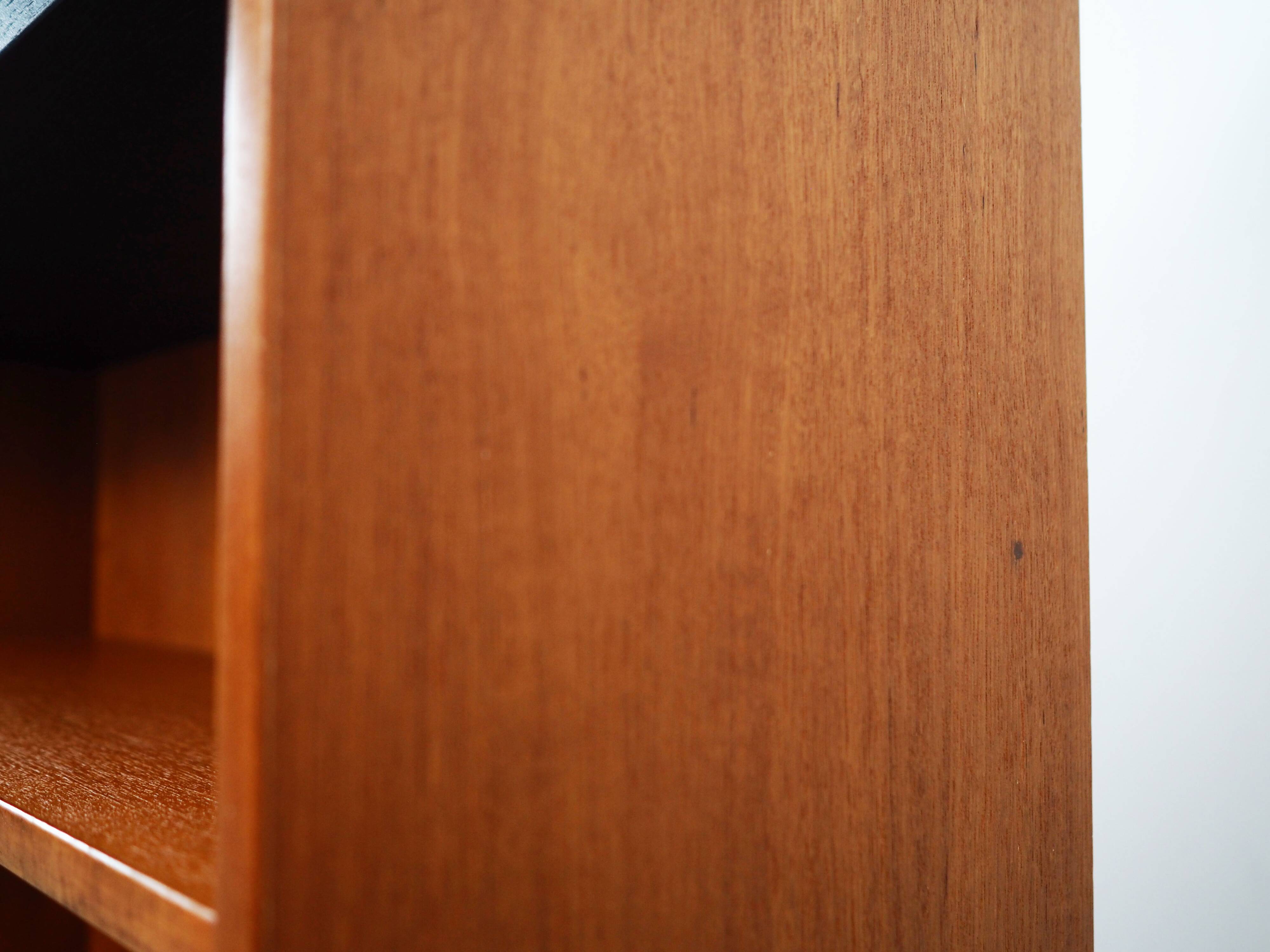 Danish teak bookcase, 1970s
