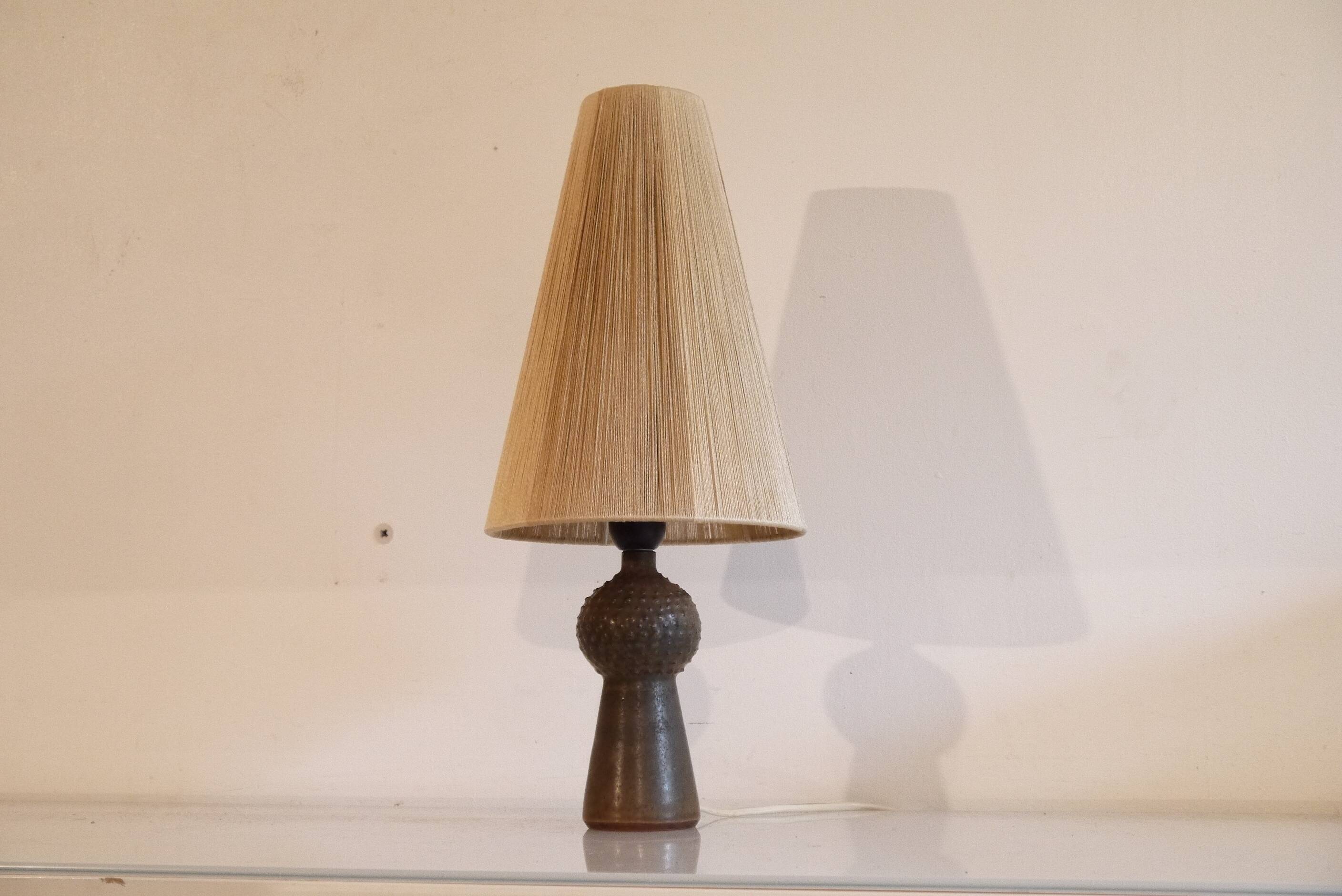Ceramic lamp by Rolf Palm