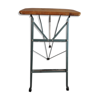 Normafix industrial stool "libellule" of the 50s foldable