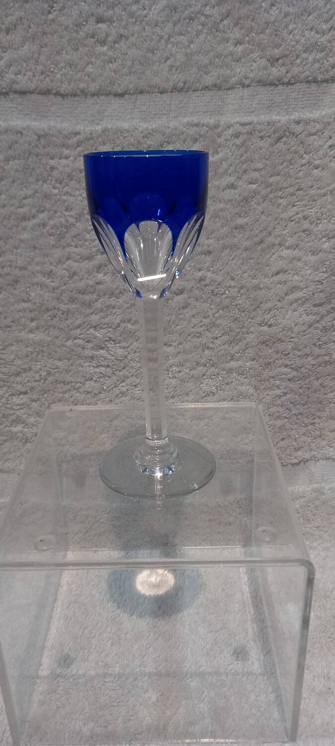 Baccarat Genova 3.5cl crystal liqueur or vodka glass