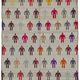Tapis boho recyclé turc fait main 200 cm x 295 cm