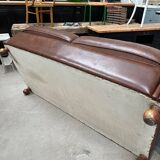 60s leather sofa