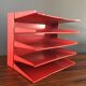 Red vintage vintage metal sorter