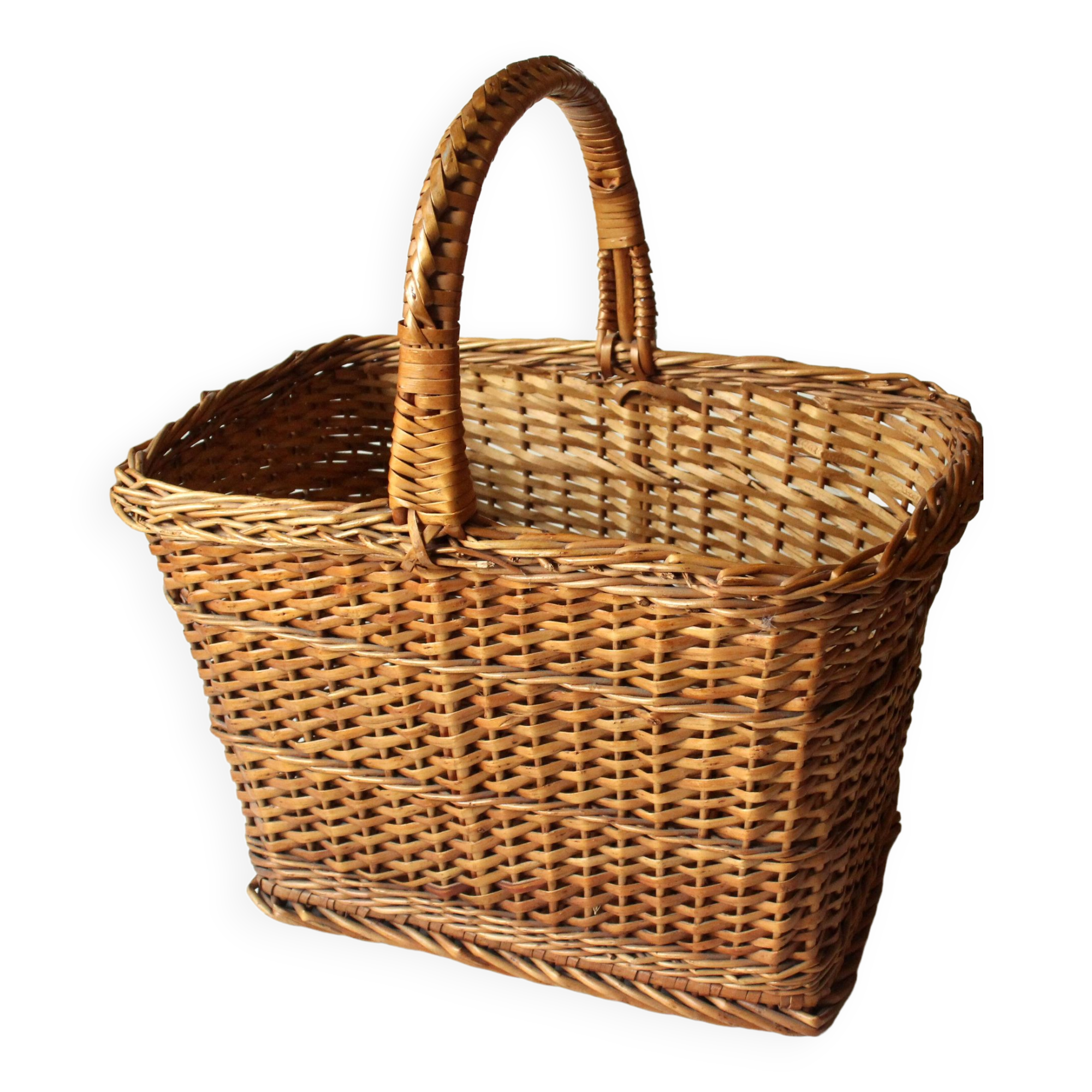 Panier En Osier Courses