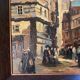 Breton painting, St. Corentin, Kéréon Street, Quimper, Brittany - regionalist