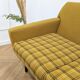 Yellow retro sofa from the 70s