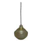 Petite suspension en verre vintage