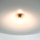 Large Trumpet Pendant In Orange By Claus Bonderup For Fog & Mørup From 1970