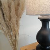 Vintage lamp wood 1980