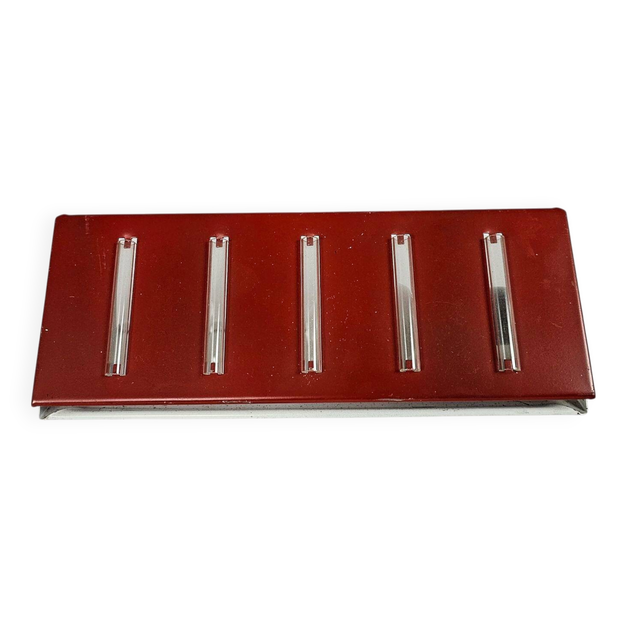 Anvia Almelo - Holland - J.J.M. Hoogervorst - wall lamp - red  -60's