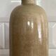 Beige stoneware bottle vase