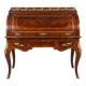 Louis XV cylinder desk with marquetry and bronze.
