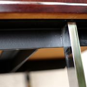 Sideboard solid wood and steel, France, cira 1970, Negroni edition