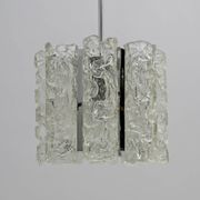 Carlo Nason Postmodern Italian Murano Glass Chandelier for Mazzega, 1970s