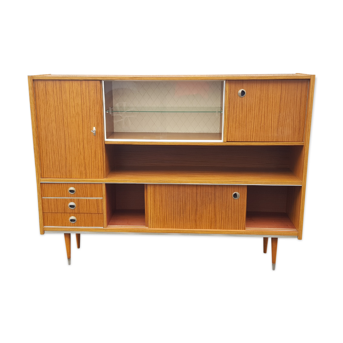 Enfilade haute scandinave 1960