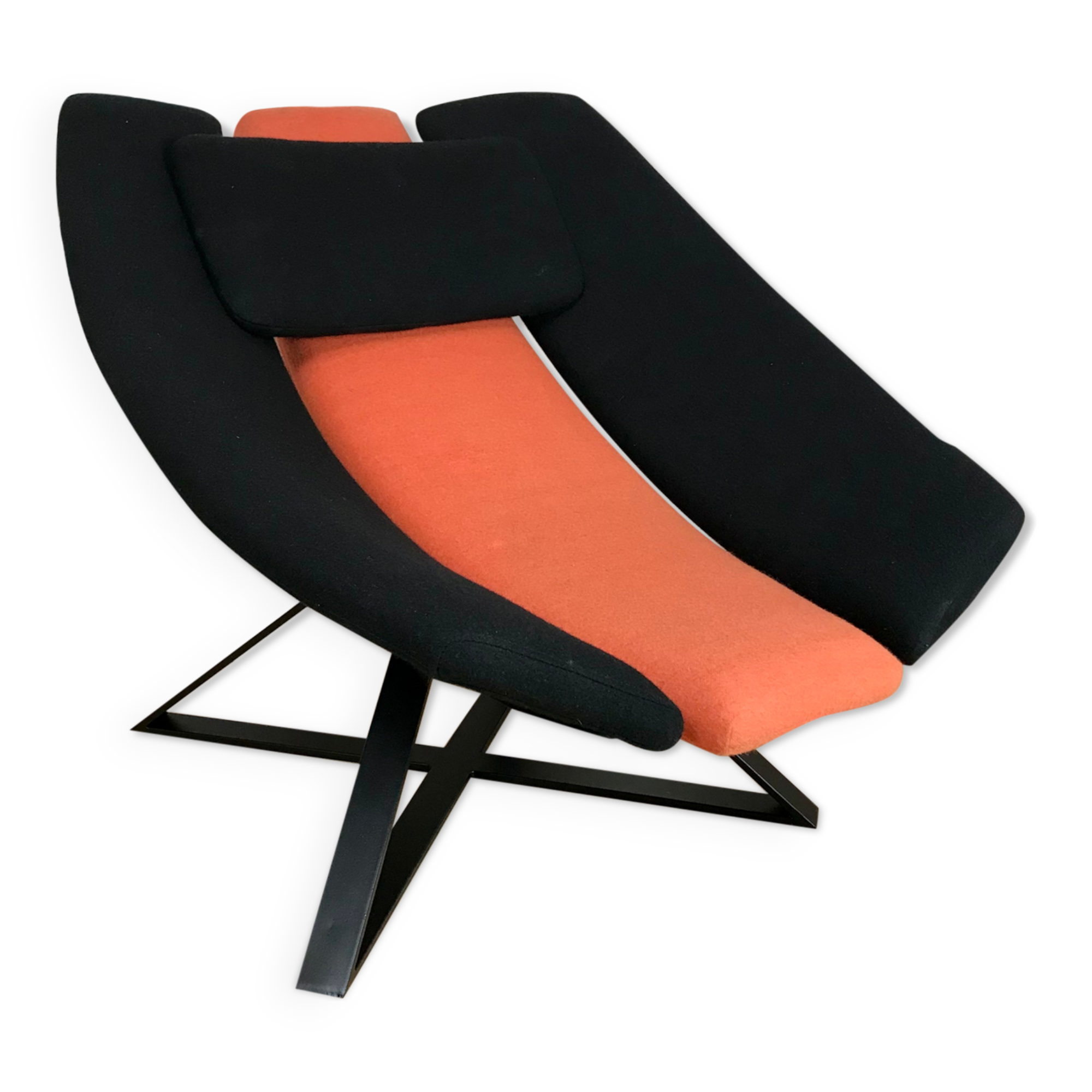Fauteuil design des années 70
