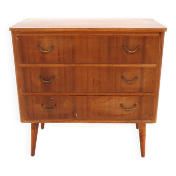 Scandinavian mahogany chest of drawers, Sweden, 1950