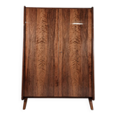 Vintage Wardrobe in Walnut by Tatra Nabytok, 1970s