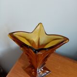 Vintage amber vase