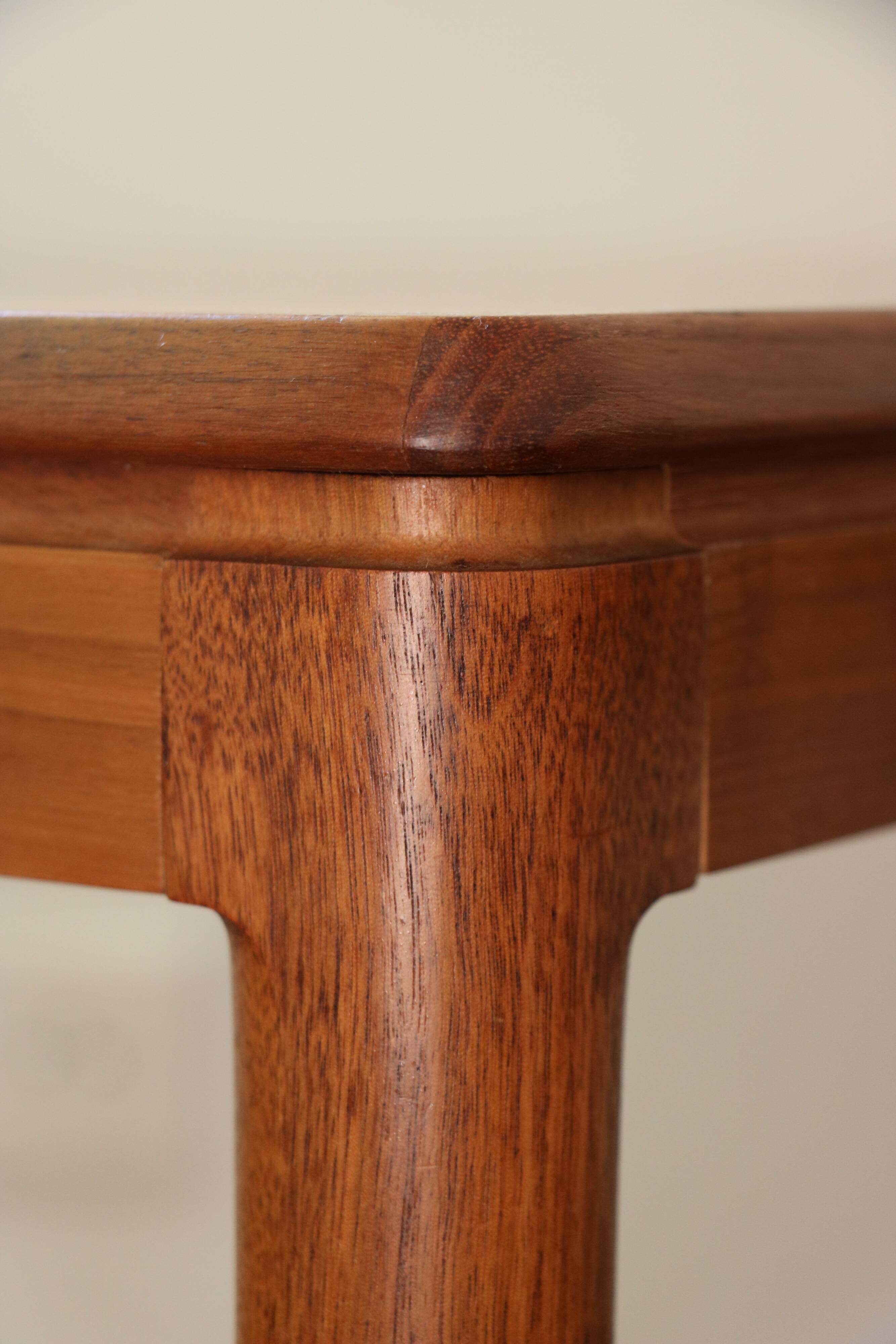 Scandinavian teak side tables by Hugo Troeds.