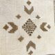 6 linen cotton napkins, embroidered decoration