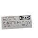 Ikea - model Jod - type V9409 - glass - metal - chrome - Sweden - 90s