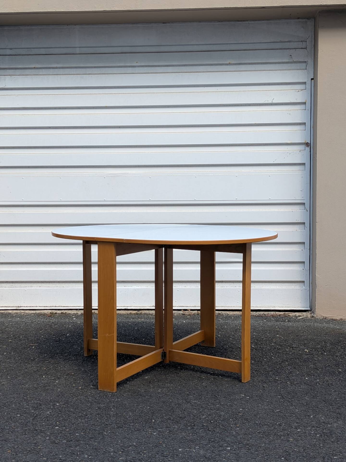 Table pliante vintage