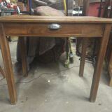 Old oak side table