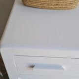 White vintage chest of drawers
