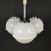 Lustre globe en verre de Murano par Gino Sarfatti, Italie, années 1960